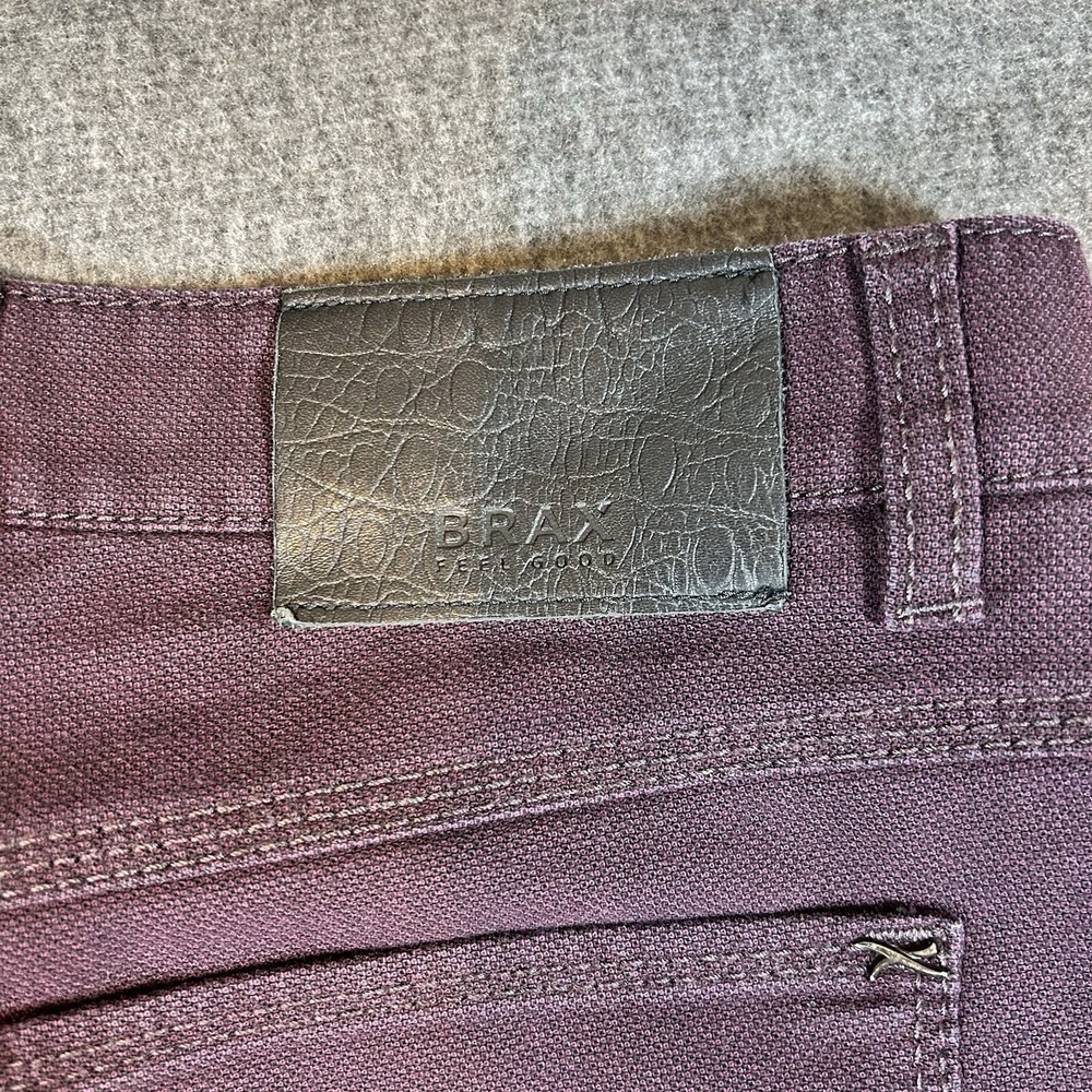 Brax Cooper Fancy Pants Mens 34x32 Fits 36x31 Regular Fit Five Pocket Stretch - Picture 6 of 9